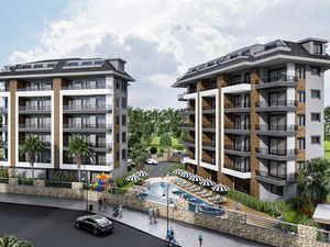 Apartment 1 bedroom 62 m² in Alanya, Turkey — Find off-plan property or real estate resale directly from developers and owners GEOLN.COM. Photo 10