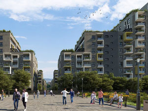 Real estate in Skopje East Gate — look at the real estate search engine GEOLN.COM. Photo 2