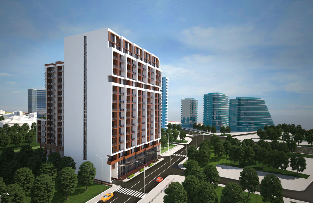 Real estate in Ande Tower — look at the real estate search engine GEOLN.COM. Photo 1