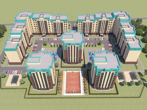 Immobilien in Millennium in Aktobe — Schauen Sie sich die Immobiliensuchmaschine GEOLN.COM an. Foto 4