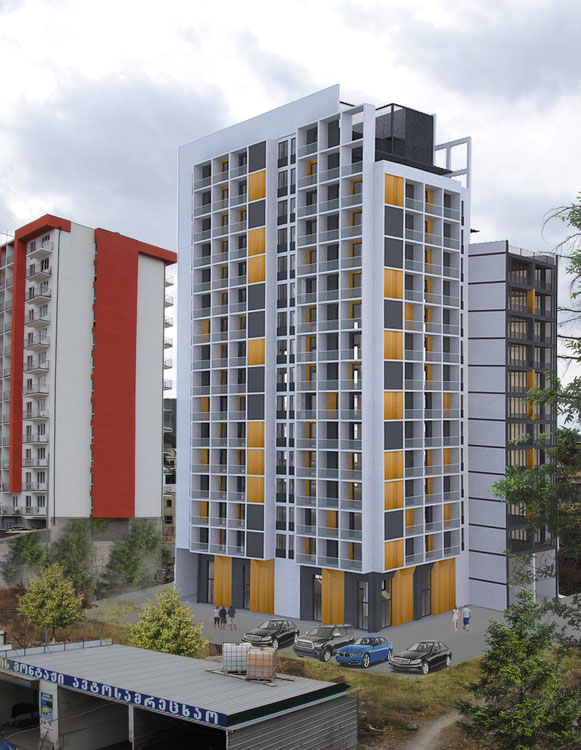 უძრავი კონება Residential Building at Kavtaradze 58 — გადახედეთ უძრავი ქონების საძიებო სისტემას GEOLN.COM. ფოტო 1