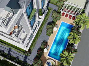 公寓 1 卧室 58 平方米，位于土耳其阿拉尼亚 — 来自开发商和业主的房地产搜索引擎 GEOLN.COM. 照片 9