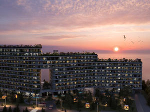 带有壮观海景的公寓 — 来自开发商和业主的房地产搜索引擎 GEOLN.COM. 照片 15