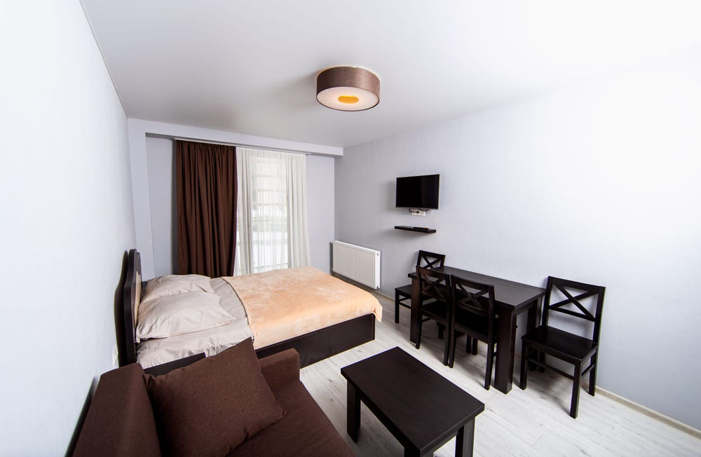 Przytulne mieszkanie w Nowym Gudauri Loft 1 — Wyszukiwarka nieruchomości od deweloperów i właścicieli GEOLN.COM. Zdjęcie 1