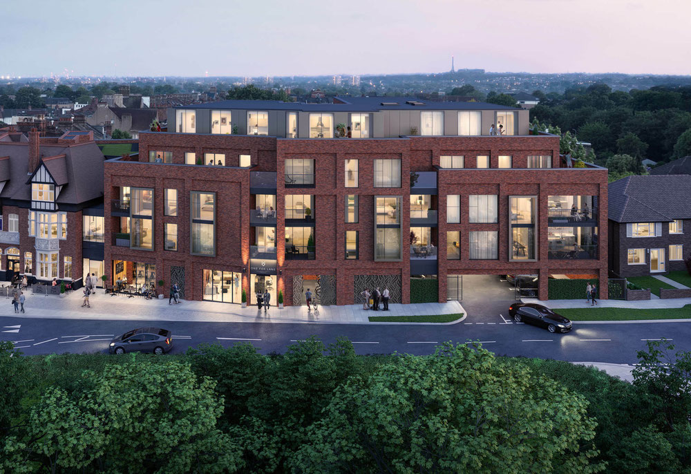 უძრავი კონება One Fox Lane Apartments — გადახედეთ უძრავი ქონების საძიებო სისტემას GEOLN.COM. ფოტო 1