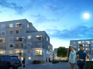 房地产在 Marywilska Osiedle Kameralne — look at the real estate search engine GEOLN.COM. 照片 2