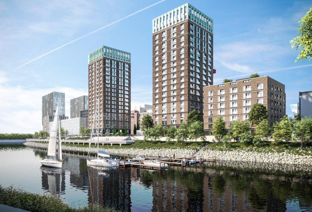 房地产在 Win Win - Wohnen im Medienhafen — look at the real estate search engine GEOLN.COM. 照片 1