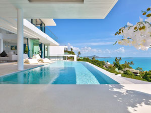 Велика 5-кімнатна вілла з басейном та видом на море в житловому комплексі на схилі — Пошуковик нерухомості від забудовників і власників GEOLN.COM. Фото 35