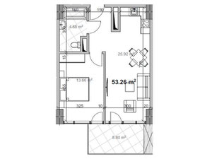 Квартира з оздобленням під ключ, 2-кімнатна, в Іспанському кварталі, Тбілісі – Здача в грудні 2027 року — Пошуковик нерухомості від забудовників і власників GEOLN.COM. Фото 12