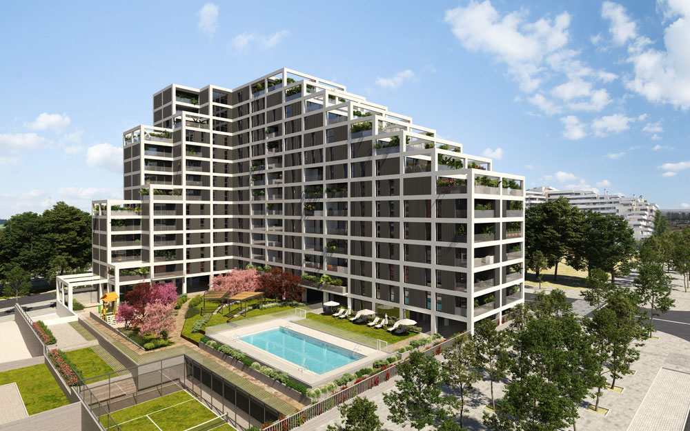 房地产在 Edificio La Escala de Valdebebas — look at the real estate search engine GEOLN.COM. 照片 1