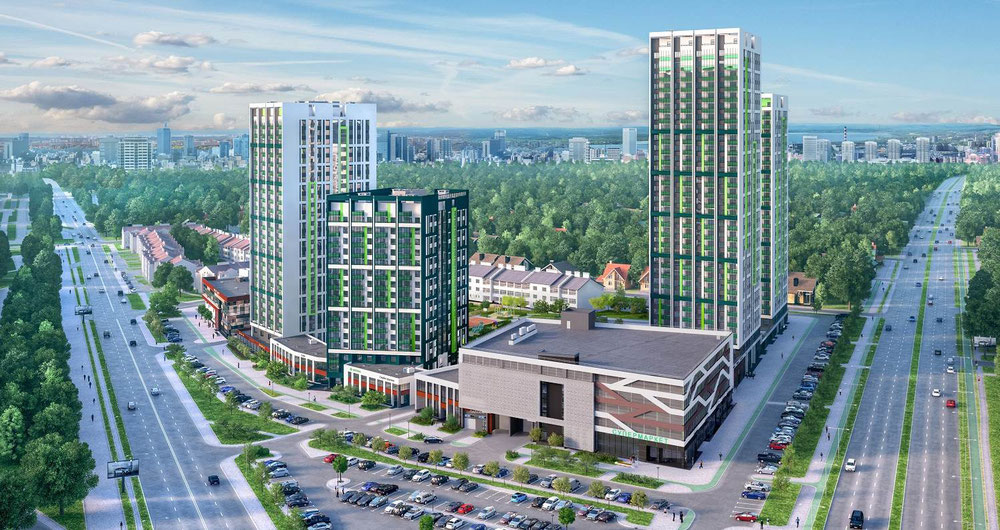 房地产在 Moscow Quarter  — look at the real estate search engine GEOLN.COM. 照片 1