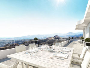 شقة غرفتين نوم ٨٦ متر مربع في ميخاس ، أسبانيا — ابحث عن عقار قيد الإنشاء أو عقار معاد بيعه مباشرة من المطورين والملاك GEOLN.COM. صورة فوتوغرافية 5