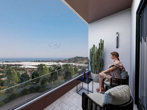 公寓 1 卧室 40 平方米，位于土耳其阿拉尼亚 — 来自开发商和业主的房地产搜索引擎 GEOLN.COM. 照片 29