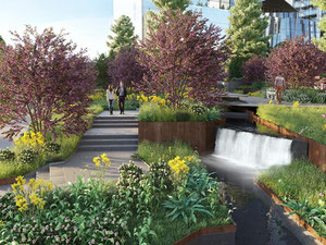 Real estate in One Waterline Square — look at the real estate search engine GEOLN.COM. Photo 6