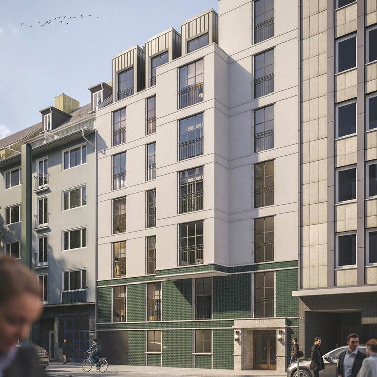 房地产在 Hüttenstraße 21 Düsseldorf-Friedrichstadt — look at the real estate search engine GEOLN.COM. 照片 1