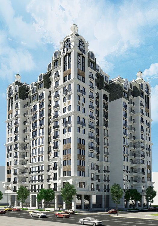 Nieruchomości w ЖК Olympus Neftchilar — spójrz na wyszukiwarkę nieruchomości GEOLN.COM. Zdjęcie 1