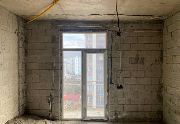 Apartment in Batumi, black frame 2+1