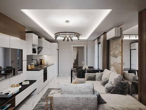 公寓 1 卧室 52 平方米，位于土耳其阿拉尼亚 — 来自开发商和业主的房地产搜索引擎 GEOLN.COM. 照片 22