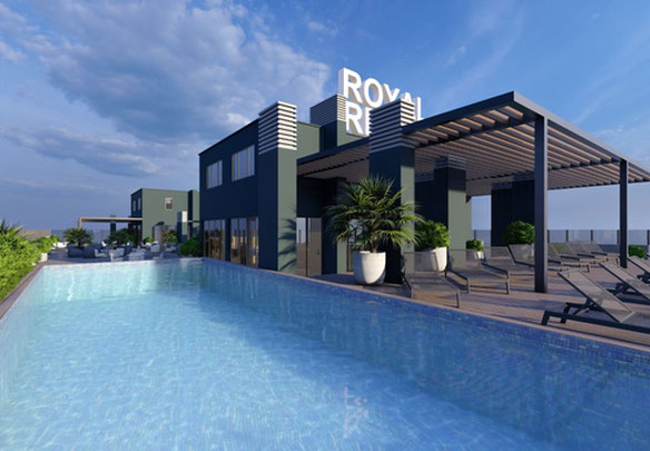 For sale block of a spacious apartment with 4 bedrooms + 2 studios