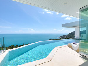 Велика 5-кімнатна вілла з басейном та видом на море в житловому комплексі на схилі — Пошуковик нерухомості від забудовників і власників GEOLN.COM. Фото 33