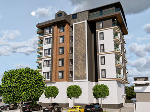 公寓 1 卧室 48 平方米，位于土耳其阿拉尼亚 — 来自开发商和业主的房地产搜索引擎 GEOLN.COM. 照片 2