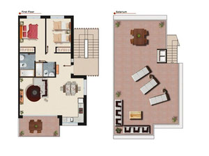 بنتهاوس في إسبانيا ، فالنسيا ، روجاليس — ابحث عن عقار قيد الإنشاء أو عقار معاد بيعه مباشرة من المطورين والملاك GEOLN.COM. صورة فوتوغرافية 12