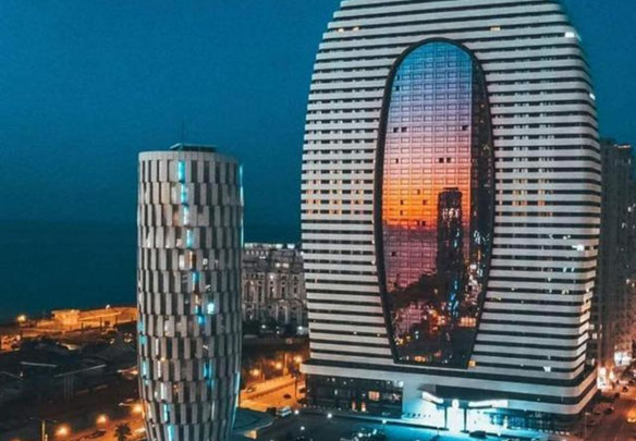 Apartamento de primera clase en Alliance Palace, Batumi, Georgia