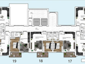 ბინა 1 ოთახიანი 55 მ² ალანიაში, თურქეთი — უძრავი ქონების ყიდვა და მფლო ბელებისგან GEOLN.COM. ფოტო 36