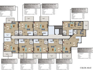 2 卧室公寓 93 平方米，位于土耳其阿拉尼亚 — 来自开发商和业主的房地产搜索引擎 GEOLN.COM. 照片 41