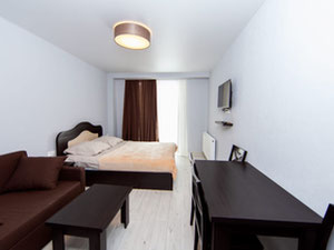 Przytulne mieszkanie w Nowym Gudauri Loft 1 — Wyszukiwarka nieruchomości od deweloperów i właścicieli GEOLN.COM. Zdjęcie 2