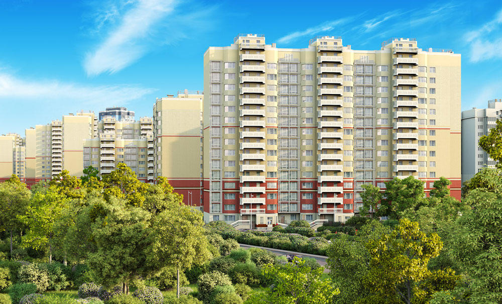 房地产在 Mkrn Vostochnyy - 2, 3 v Zvenigorode — look at the real estate search engine GEOLN.COM. 照片 1