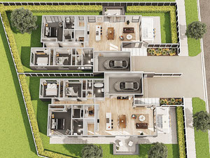 Real estate in 2 & 2A Maple Lane — look at the real estate search engine GEOLN.COM. Photo 2