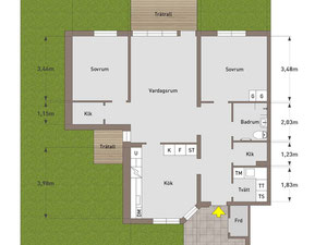 Real estate in Troskaregatan 86 — look at the real estate search engine GEOLN.COM. Photo 2