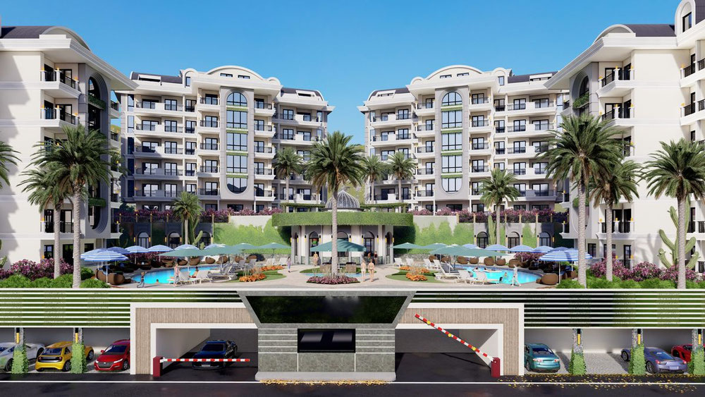 公寓 3 间卧室 170 平方米，位于土耳其阿拉尼亚 — 来自开发商和业主的房地产搜索引擎 GEOLN.COM. 照片 1