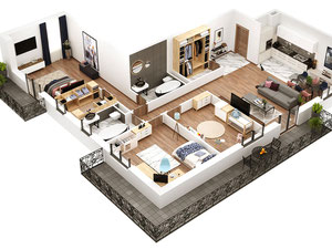 房地产在 Клубный дом «Корона Ренессанса» — look at the real estate search engine GEOLN.COM. 照片 9