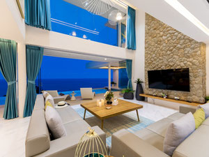 მოდერნული 4 საძინებელი აუზის ვილა პანორამული ოკეანის ხედით ჩავენგში — უძრავი ქონების ყიდვა და მფლო ბელებისგან GEOLN.COM. ფოტო 23