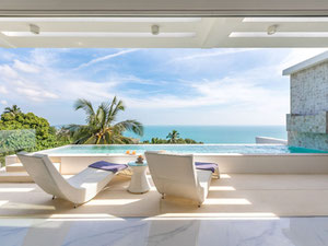 双层泳池别墅 3 卧室，带家具和海景 — 来自开发商和业主的房地产搜索引擎 GEOLN.COM. 照片 43