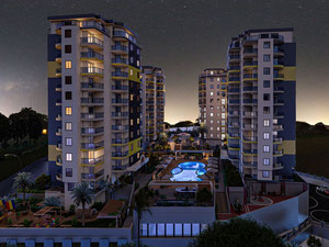 公寓 1 卧室 52 平方米，位于土耳其阿拉尼亚 — 来自开发商和业主的房地产搜索引擎 GEOLN.COM. 照片 8