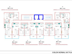 公寓 55 平方米，位于土耳其阿拉尼亚 — 来自开发商和业主的房地产搜索引擎 GEOLN.COM. 照片 52