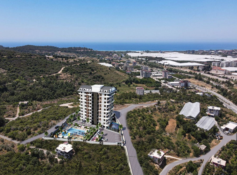 公寓 1 卧室 40 平方米，位于土耳其阿拉尼亚 — 来自开发商和业主的房地产搜索引擎 GEOLN.COM. 照片 1