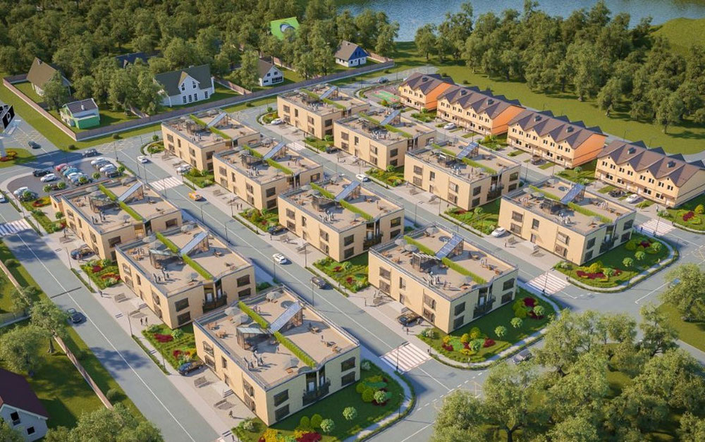 房地产在 Yevropeyskyy kvartal — look at the real estate search engine GEOLN.COM. 照片 1