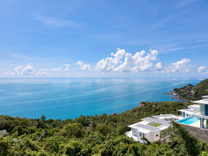 მოდერნული 4 საძინებელი აუზის ვილა პანორამული ოკეანის ხედით ჩავენგში — უძრავი ქონების ყიდვა და მფლო ბელებისგან GEOLN.COM. ფოტო 41