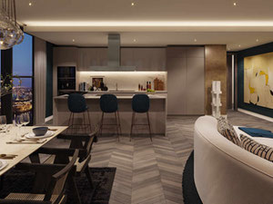 房地产在 South Quay Plaza — look at the real estate search engine GEOLN.COM. 照片 12