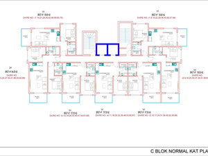 公寓 55 平方米，位于土耳其阿拉尼亚 — 来自开发商和业主的房地产搜索引擎 GEOLN.COM. 照片 41