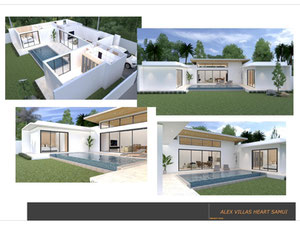 Geniş 3 yatak odalı havuz villası, sitede çocuk oyun alanı ile — Sahiplerden yada inşaatcilardan mülkiyet arama GEOLN.COM. Fotoğraf 5