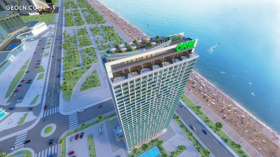 Новая студия в Орби Бич Тауэр — Поисковик недвижимости от застройщиков и собственников GEOLN.COM. Фото 1