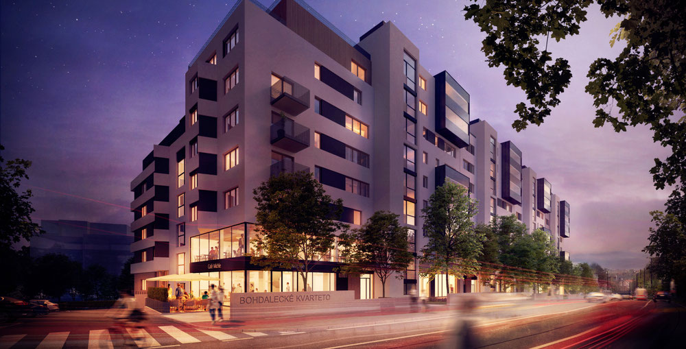 Immobilien in Bohdalecke Kvarteto — Schauen Sie sich die Immobiliensuchmaschine GEOLN.COM an. Foto 1