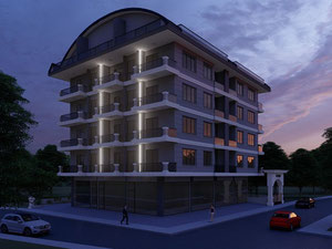 公寓 1 卧室 43 平方米，位于土耳其阿拉尼亚 — 来自开发商和业主的房地产搜索引擎 GEOLN.COM. 照片 7