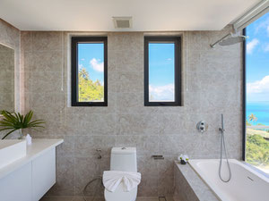 Велика 5-кімнатна вілла з басейном та видом на море в житловому комплексі на схилі — Пошуковик нерухомості від забудовників і власників GEOLN.COM. Фото 40