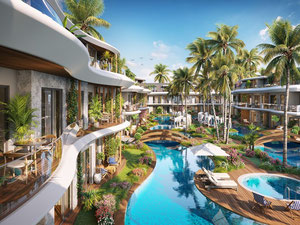 2 卧室公寓 37 平方米，位于土耳其阿拉尼亚 — 来自开发商和业主的房地产搜索引擎 GEOLN.COM. 照片 8